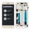 LCD + TOUCH PAD COMPLETE LENOVO K6 GOLD WITH FRAME 5D68C06297 ORIGINAL SERVICE PACK