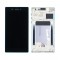 LCD + TOUCH PAD COMPLETE LENOVO TAB 3 A7-30M BLUE WITH FRAME 5D68C05758 ORIGINAL SERVICE PACK