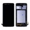 LCD + TOUCH PAD COMPLETE LG K8 2017 M200 BLACK WITH FRAME NO LOGO