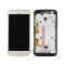 LCD + TOUCH PAD COMPLETE MOTOROLA MOTO C PLUS WITH FRAME GOLD 5D68C08158 [ORIGINAL USED]