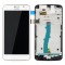 LCD + TOUCH PAD COMPLETE MOTOROLA MOTO E4 WITH FRAME WHITE 5D68C08196 ORIGINAL SERVICE PACK