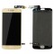 LCD + TOUCH PAD COMPLETE MOTOROLA MOTO G5 PLUS GOLD 01019293002W ORIGINAL SERVICE PACK