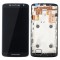 LCD + TOUCH PAD COMPLETE MOTOROLA MOTO X PLAY WITH FRAME BLACK 01018265011W ORIGINAL SERVICE PACK