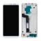 LCD + TOUCH PAD COMPLETE XIAOMI REDMI NOTE 5 / 5 PRO WHITE WITH FRAME
